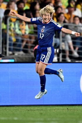 SOCCER ASIAN CUP WOMEN FINAL, Maika Hamano of Japan celebrates after scoring a goal during the AFC Women™s Asian Cup Final match between Japan and Australia at Stadium Australia in Sydney, Saturday, March 21, 2026. ( NO ARCHIVING, EDITORIAL USE ONLY SYDNEY NEW SOUTH WALES AUSTRALIA  Copyright: xDANxHIMBRECHTSx 20260321160787921870