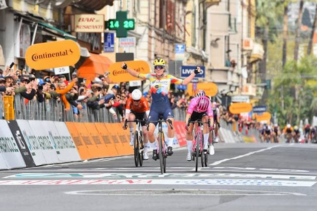 Lotte Kopecky (BEL TEAM SD WORX - PROTIME) during Milano - Sanremo, Street Cycling race in Sanremo, Italy, March 21 2026  Copyright: xDavidexVaninetti IPAxSportx xipa-agency.netx xx IPA_73226560 IPA_Agency_IPA73226560