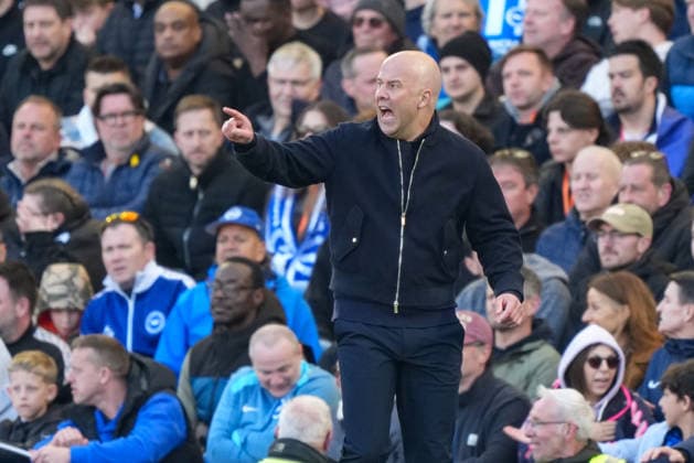 Brighton and Hove Albion v Liverpool, Premier League, Football, Amex Stadium, Brighton, UK - 21 Mar 2026 Arne Slot manager of Liverpool Brighton Amex Stadium Brighton UK, UK NEWSPAPERS OUT Copyright: xSeanxRyanx