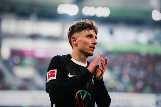 1. Bundesliga: VfL Wolfsburg vs. Werder Bremen, 21.03.2026 Jesper Graenge Lindstrom (VfL Wolfsburg, 19); Fußball, 1. Bundesliga, 27. Spieltag: VfL Wolfsburg vs. Werder Bremen am 21.03.2026 in der Volkswagen Arena, Wolfsburg DFL REGULATIONS PROHIBIT ANY USE OF PHOTOGRAPHS AS IMAGE SEQUENCES AND OR QUASI-VIDEO. *** 1 Bundesliga VfL Wolfsburg vs Werder Bremen, 21 03 2026 Jesper Graenge Lindstrom VfL Wolfsburg, 19 Soccer, 1 Bundesliga, Matchday 27 VfL Wolfsburg vs Werder Bremen on 21 03 2026 at the Volkswagen Arena, Wolfsburg DFL REGULATIONS PROHIBIT ANY USE OF PHOTOGRAPHS AS IMAGE SEQUENCES AND OR QUASI VIDEO Copyright: xBEAUTIFULxSPORTS Tonhäuserx