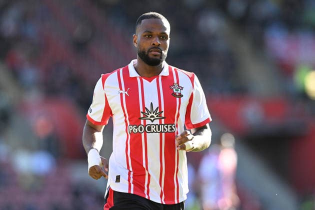 Southampton v Oxford United, EFL Sky Bet Championship Cyle Larin (9) of Southampton during the EFL Sky Bet Championship match between Southampton and Oxford United at the St Mary s Stadium, Southampton, UK on 21 March 2026. Southampton St Mary s Stadium Hampshire UK Editorial use only DataCo restrictions apply See www.football-dataco.com , Copyright: xGrahamxHuntx PSI-23943-0053
