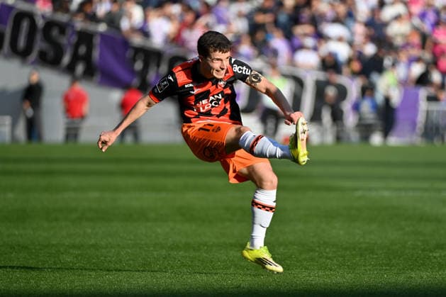 Toulouse FC v FC Lorient - Ligue 1 McDonald s 2025 2026 11 Theo LE BRIS (fcl) during the Ligue 1 McDonald s match between Toulouse and Lorient at Stadium de Toulouse on March 21, 2026 in Toulouse, France. Toulouse France  Copyright: xFEPx 776348331