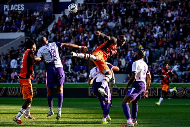 FOOTBALL : Toulouse vs Lorient - 27eme Journee de Ligue1 McDonald S - Toulouse - 21 03 2026 Bamba Dieng (fcl) Toulouse  Copyright: xThierryxBretonx