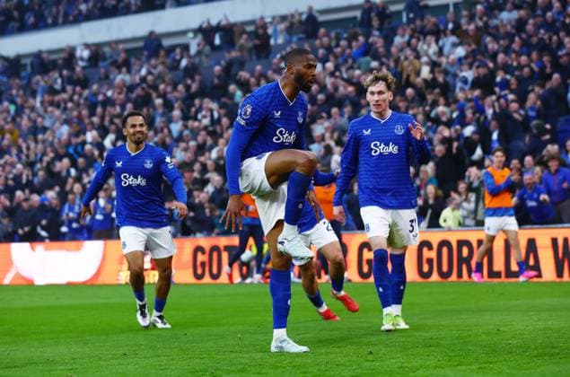 Beto of Everton celebrates scoring the opening goal Everton v Chelsea, Premier League, Football, Hill Dickinson Stadium, Liverpool, UK - 21 Mar 2026Liverpool Hill Dickinson Stadium United Kingdom EDITORIAL USE ONLY No use with unauthorised audio, video, data, fixture lists, club league logos or live services. Online in-match use limited to 120 images, no video emulation. No use in betting, games or single club league player publications. Copyright: xMattxWest Shutterstockx 16783307r