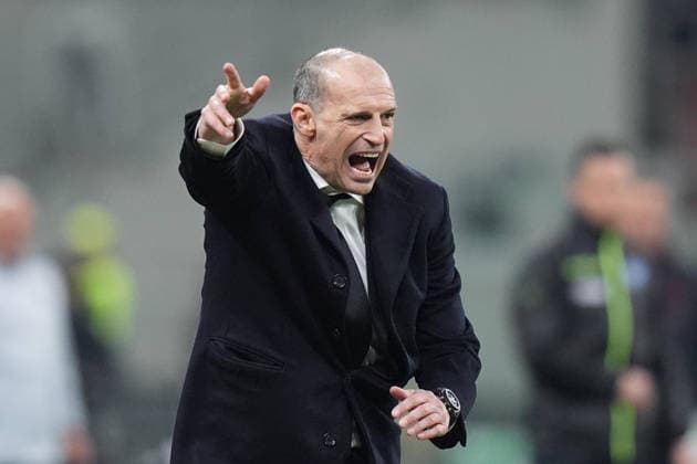 AC Milan™s head coach Massimiliano Allegri during the Serie A soccer match between Milan and Torino at the San Siro Stadium in Milan , north Italy - Saturday , March 21 , 2026. - Soccer .  Copyright: xSpada LaPressex