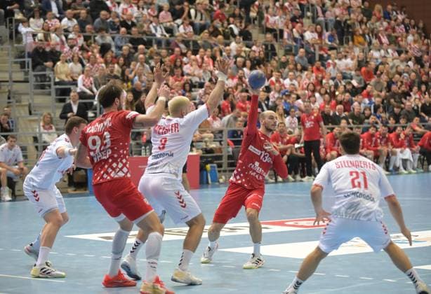 Croatia vs Switzerland Friendly Match 2026 , Sports Hall Gradski Vrt , Osijek, Croatia (CRO), 21.03.2026. Ivano Pavlovic (Croatia 13) seen in action during Croatia vs Switzerland Friendly Match 2026 , Sports Hall Gradski Vrt , Osijek, Croatia (CRO), 21.03.2026. Copyright: xBEAUTIFULxSPORTS Stanusicx