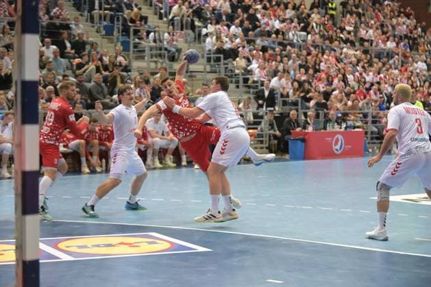 Croatia vs Switzerland Friendly Match 2026 , Sports Hall Gradski Vrt , Osijek, Croatia (CRO), 21.03.2026. Patrik Martinovic (Croatia 29) seen in action during Croatia vs Switzerland Friendly Match 2026 , Sports Hall Gradski Vrt , Osijek, Croatia (CRO), 21.03.2026. Copyright: xBEAUTIFULxSPORTS Stanusicx