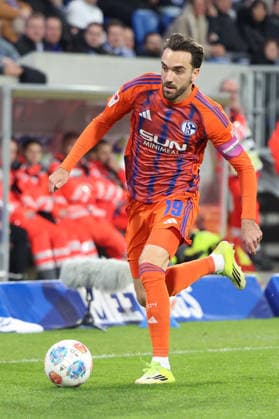 21.03.2026, xrekx, Fussball 2.Bundesliga, SV Darmstadt 98 - FC Schalke 04 v.l. Kenan Karaman (FC Schalke 04) (DFL DFB REGULATIONS PROHIBIT ANY USE OF PHOTOGRAPHS as IMAGE SEQUENCES and or QUASI-VIDEO) Darmstadt