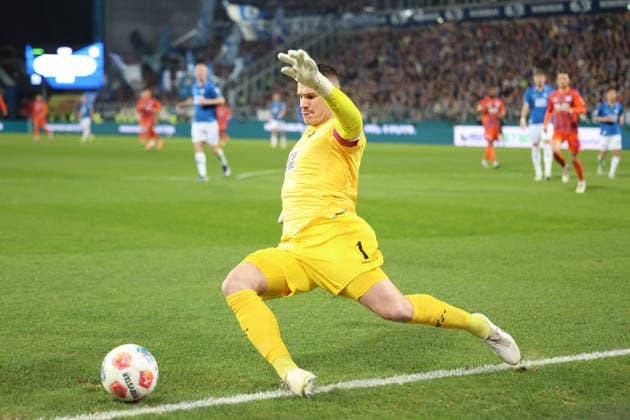 21.03.2026, xrekx, Fussball 2.Bundesliga, SV Darmstadt 98 - FC Schalke 04 v.l. Marcel Schuhen (SV Darmstadt 98) (DFL DFB REGULATIONS PROHIBIT ANY USE OF PHOTOGRAPHS as IMAGE SEQUENCES and or QUASI-VIDEO) Darmstadt