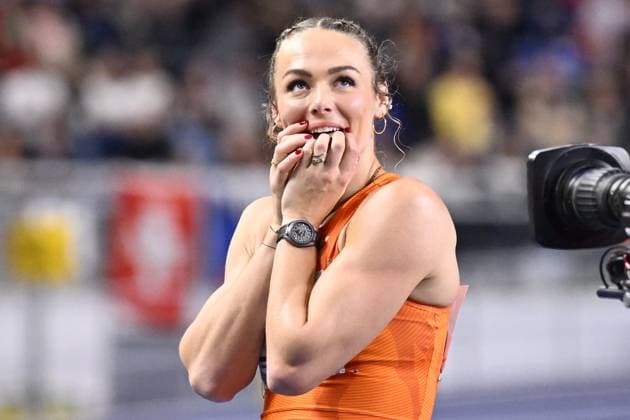 World Athletics Indoor Championships Kujawy Pomorze 2026 - day 2 TORUN, POLAND - MARCH 21 : Klaver Lieke (NED) in action during the 400m final on day 2 of the World Athletics Indoor Championships Kujawy Pomorze 2026 on March 21, 2026 in Torun, Poland, 21 03 2026 Torun Poland  Copyright: xTomasxSiskx