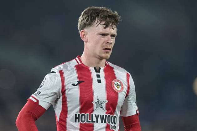 Premier League: Leeds United vs Brentford Keane Lewis-Potter of Brentford during the Premier League match Leeds United vs Brentford at Elland Road, Leeds, United Kingdom on 21 March 2026 (Photo by Mark Cosgrove News Images) Leeds Elland Road West Yorkshire United Kingdom Copyright: xMarkxCosgrove NewsxImagesx