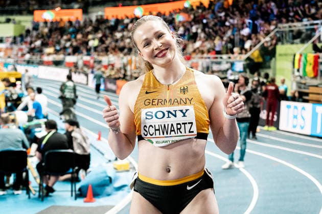 Philina Schwartz (Berlin Athletics, 60m Frauen), POL, Leichtathletik, Athletics, World Athletics Indoor Championships 2026, Leichtathletik Hallen-Weltmeisterschaften Torun 2026, 21.03.2026, POL, Leichtathletik, Athletics, World Athletics Indoor Championships 2026, Leichtathletik Hallen-Weltmeisterschaften Torun 2026, 21.03.2026 Torun *** Philina Schwartz Berlin Athletics, 60m Women , POL, Athletics, Athletics, World Athletics Indoor Championships 2026, World Athletics Indoor Championships Torun 2026, 21 03 2026, POL, Athletics, Athletics, World Athletics Indoor Championships 2026, World Athletics Indoor Championships Torun 2026, 21 03 2026 Torun Copyright: xStefanxMayerx EP_SMR