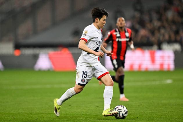 OGC Nice v Paris Saint-Germain - Ligue 1 McDonald s 2025 2026 19 Lee KANG IN (psg) during the Ligue 1 McDonald s match between Nice and Paris Saint-Germain at Allianz Riviera on March 21, 2026 in Nice, France. Nice France  Copyright: xFEPx 776348332