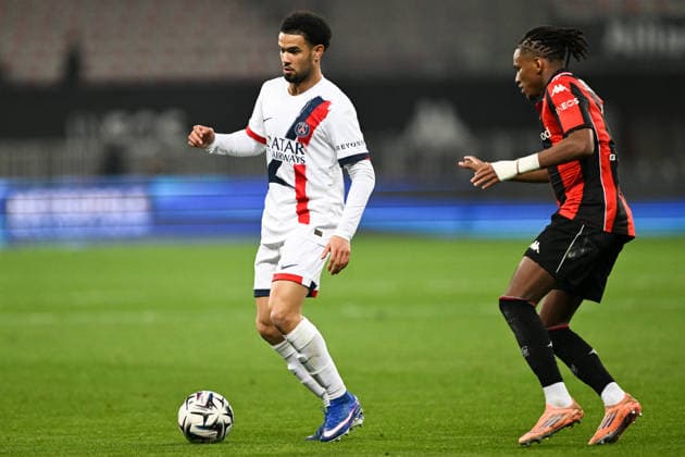 OGC Nice v Paris Saint-Germain - Ligue 1 McDonald s 2025 2026 33 Warren ZAIRE EMERY (psg) during the Ligue 1 McDonald s match between Nice and Paris Saint-Germain at Allianz Riviera on March 21, 2026 in Nice, France. Nice France  Copyright: xFEPx 776348332