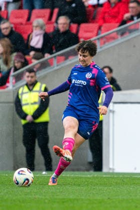 Anna Donner (1. FSV Mainz 05, 15), GER, VfB Stuttgart vs. 1. FSV Mainz 05, Fussball, Frauen, 2. Bundesliga, 20. Spieltag, Saison 2025 2026, 21.03.2026, GER, VfB Stuttgart vs. 1. FSV Mainz 05, Fussball, Frauen, 2. Bundesliga, 20. Spieltag, Saison 2025 2026, 21.03.2026 Stuttgart Copyright: xEibner-Pressefoto ChristianxLangx EP_CLG