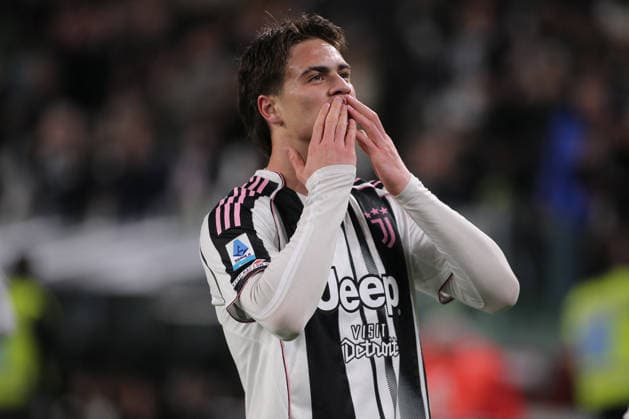 CALCIO - Serie A - Juventus FC vs US Sassuolo Kenan Yildiz (Juventus FC) celebrates during Juventus FC vs US Sassuolo, Italian soccer Serie A match in Turin, Italy, March 21 2026 Turin Italy  Copyright: xIPAxSport ABACAx