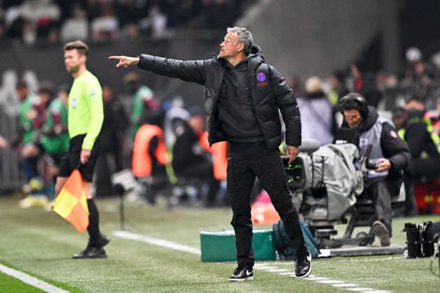 OGC Nice v Paris Saint-Germain - Ligue 1 McDonald s 2025 2026 Luis ENRIQUE (Entraineur PSG) during the Ligue 1 McDonald s match between Nice and Paris Saint-Germain at Allianz Riviera on March 21, 2026 in Nice, France. Nice France  Copyright: xFEPx 776348332