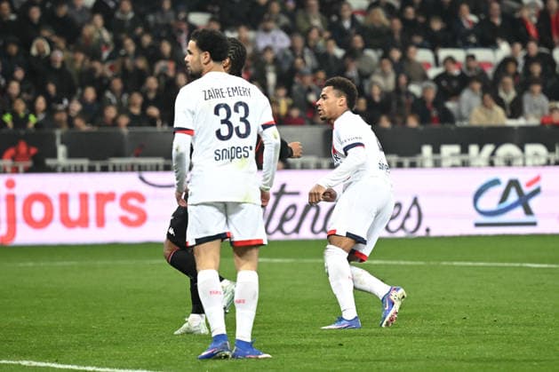 OGC Nice v Paris Saint-Germain - Ligue 1 McDonald s 2025 2026 14 Desire DOUE (psg) during the Ligue 1 McDonald s match between Nice and Paris Saint-Germain at Allianz Riviera on March 21, 2026 in Nice, France. Nice France  Copyright: xFEPx 776348332