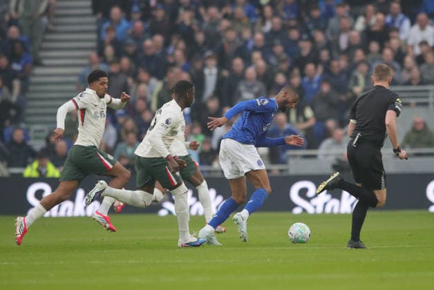 Everton v Chelsea, Premier League Beto of Everton during the Premier League match between Everton and Chelsea at Hill Dickinson Stadium, Liverpool, UK on 21 March 2026. Liverpool Hill Dickinson Stadium Merseyside UK Editorial use only DataCo restrictions apply See www.football-dataco.com , Copyright: xAlunxRobertsx PSI-23944-0205