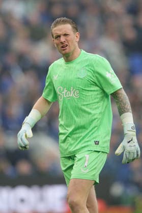 Everton v Chelsea, Premier League Jordan Pickford of Everton during the Premier League match between Everton and Chelsea at Hill Dickinson Stadium, Liverpool, UK on 21 March 2026. Liverpool Hill Dickinson Stadium Merseyside UK Editorial use only DataCo restrictions apply See www.football-dataco.com , Copyright: xAlunxRobertsx PSI-23944-0223