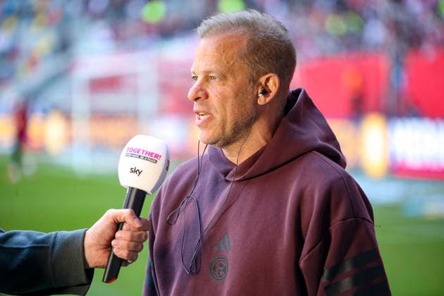 22.03.2026, GER, Fussball, Herren, 2. BL, Saison 2025 2026, Fortuna Düsseldorf - Hertha BSC Berlin Trainer Markus Anfang im Interview Düsseldorf Merkur Spiel-Arena Nordrhein-Westfalen Deutschland