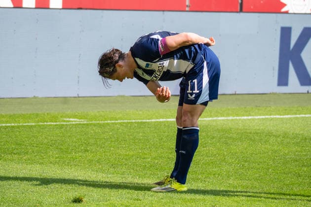 Deutschland: 2.Bundesliga 2025 26 Fortuna Düsseldorf vs Hertha BSC, 27. Spieltag - 22.03.2026 - MERKUR SPIEL-ARENA (Düsseldorf): ubelt nach seinem Tor zum 2:1 Fabian Reese (Hertha BSC,11) Jubel, Begeisterung, Freude, Emotion