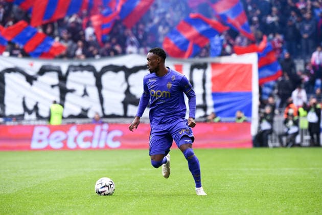 Olympique Lyonnais v AS Monaco - Ligue 1 McDonald s 2025 2026 09 Folarin BALOGUN (asm) during the Ligue 1 McDonald s match between Lyon and Monaco at Groupama Stadium on March 22, 2026 in Lyon, France. Lyon France  Copyright: xFEPx 776348333