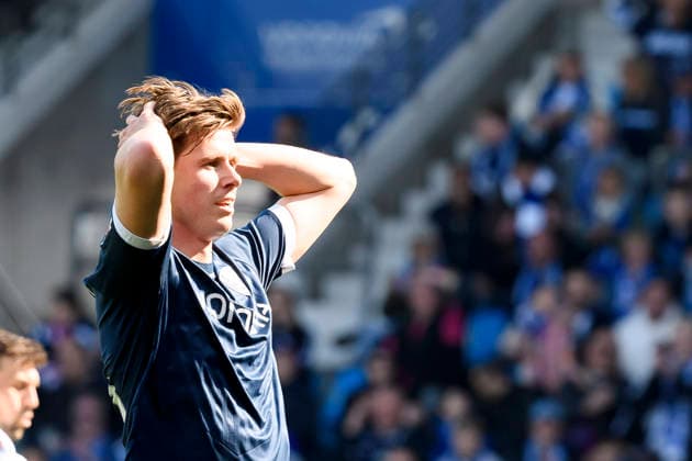 Oliver Olsen (VfL Bochum) enttaeuscht waehrend des spiels der 2. Bundesliga zwischen VfL Bochum und Holstein Kiel, Vonovia Ruhrstadion am 22. March 2026 in Bochum, Deutschland. (Foto von Max Maiwald DeFodi Images) +++ Oliver Olsen (VfL Bochum) looks dejected during the 2. Bundesliga match between VfL Bochum and Holstein Kiel at Vonovia Ruhrstadion on March 22, 2026 in Bochum, Germany. (Photo by Max Maiwald DeFodi Images) (Photo by Max Maiwald DeFodi Images) -