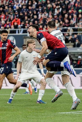 March 22, 2026, Bologna, ITALY: Bologna s Riccardo Orsolini in action during the Italian Serie A soccer match Bologna FC vs SS Lazio FC at Renato Dall Ara stadium in Bologna, Italy, 22 March 2026. ANSA SERENA CAMPANINI Serie A - Bologna Vs Lazio  - ZUMAa110 20260322_zaf_a110_077 Copyright: xSerenaxCampaninix