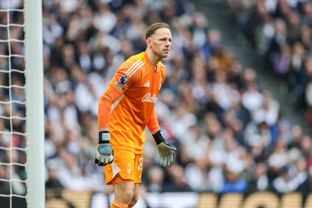 Tottenham Hotspur v Nottingham Forest, Premier League Nottingham Forest goalkeeper Matz Sels (26) during the Tottenham Hotspur v Nottingham Forest Premier League match at the Tottenham Hotspur Stadium, London, England on 22 March 2026 Credit: Phil Duncan Every Second Media Editorial use only. All images are copyright Every Second Media Limited. No images may be reproduced without prior permission. All rights reserved. Premier League and Football League images are subject to licensing agreements with Football DataCo Limited. see https: www.football-dataco.com Copyright: xIMAGO EveryxSecondxMediax ESM-1867-0019 PhilxDuncanx xEveryxSecondxMediax