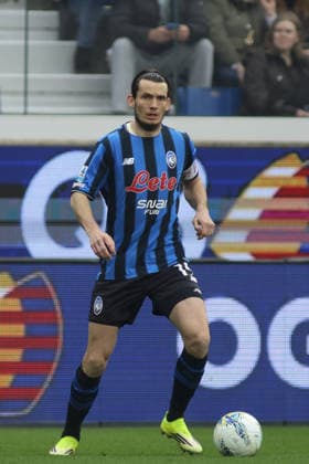 Marten De Roon of Atalanta BC play the ball during Atalanta BC vs Hellas Verona, 30Â° Serie A Enilive 2025-26 game at New Balance arena in Bergamo (BG), Italy, on March 22, 2026.  Copyright: xDavidexCasentini IPAxSportx xipa-agency.netx xx IPA_73291045 IPA_Agency_IPA73291045