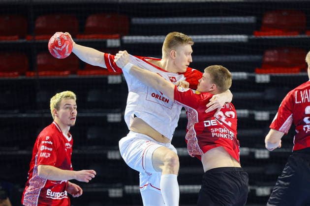 2026.03.22 Ostrow Wielkopolski pilka reczna II Runda Eliminacji Mistrzostwa Swiata 2027 Polska - Lotwa N z Foto Pawel Andrachiewicz PressFocus 2026.03.22 Ostrow Wielkopolski Handball - Qualification Europe Phase 2 IHF Men World Handball Championship 2027 Poland - Latvia Credit: Pawel Andrachiewicz PressFocus NEWSPIX.PL --- newspix.pl 