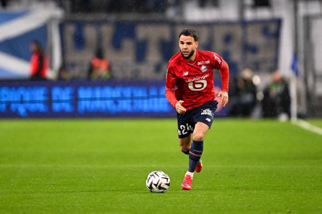 Olympique de Marseille v Lille OSC - Ligue 1 McDonald s 2025 2026 24 Calvin VERDONK (losc) during the Ligue 1 McDonald s match between Marseille and Lille at Stade Velodrome on March 22, 2026 in Marseille, France. Marseille France  Copyright: xFEPx 776348334