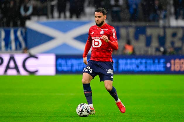 FOOTBALL : Olympique de Marseille VS LOSC - Ligue 1 McDonald s - 22 03 2026 Calvin Verdonk (LOSC) - Ligue 1 McDonald™s match between Olympique de Marseille and LOSC on March 22, 2026 at the Orange Velodrome Stadium in Marseille. MarseilleFrance  Copyright: xWilliamxCannarellax