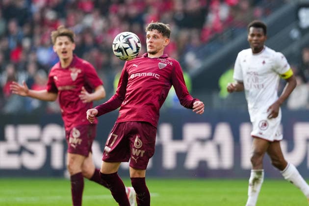 Stade Rennais FC v FC Metz - Ligue 1 McDonald s 2025 2026 17 Sebastian SZYMANSKI (srfc) during the Ligue 1 McDonald s match between Rennes and Metz at Roazhon Park on March 22, 2026 in Rennes, France. Rennes France  Copyright: xFEPx 776348336