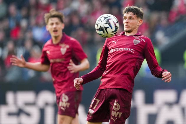 Stade Rennais FC v FC Metz - Ligue 1 McDonald s 2025 2026 17 Sebastian SZYMANSKI (srfc) during the Ligue 1 McDonald s match between Rennes and Metz at Roazhon Park on March 22, 2026 in Rennes, France. Rennes France  Copyright: xFEPx 776348336