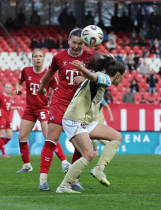 22.03.2026 - Fussball - Saison 2025 2026 - 1. Frauen - Fussball - Bundesliga - 21. Spieltag: 1. FC Nürnberg FCN ( Club ) - 1. FC Köln - Sportfoto Zink DaMa - xdaxmax - Amelie Claire Bohnen (15, 1. FC Köln ) Sanja Homann (19, 1. FC Nürnberg FCN )