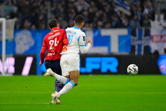 FOOTBALL : Olympique de Marseille VS LOSC - Ligue 1 McDonald s - 22 03 2026 Ligue 1 McDonald™s match between Olympique de Marseille and LOSC on March 22, 2026 at the Orange Velodrome Stadium in Marseille. MarseilleFrance  Copyright: xWilliamxCannarellax