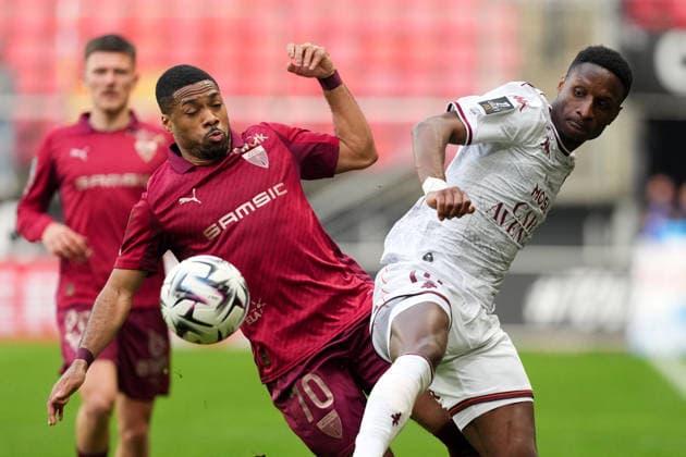 Stade Rennais FC v FC Metz - Ligue 1 McDonald s 2025 2026 70 Bouna SARR (fcm) during the Ligue 1 McDonald s match between Rennes and Metz at Roazhon Park on March 22, 2026 in Rennes, France. Rennes France  Copyright: xFEPx 776348336