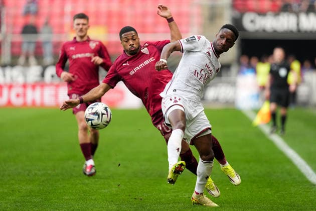 Stade Rennais FC v FC Metz - Ligue 1 McDonald s 2025 2026 70 Bouna SARR (fcm) during the Ligue 1 McDonald s match between Rennes and Metz at Roazhon Park on March 22, 2026 in Rennes, France. Rennes France  Copyright: xFEPx 776348336
