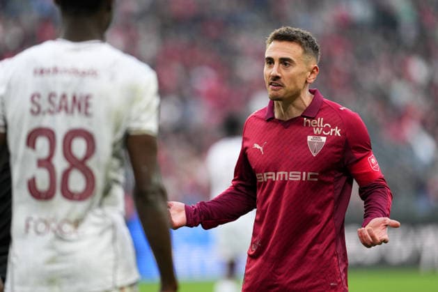 Stade Rennais FC v FC Metz - Ligue 1 McDonald s 2025 2026 21 Valentin RONGIER (srfc) during the Ligue 1 McDonald s match between Rennes and Metz at Roazhon Park on March 22, 2026 in Rennes, France. Rennes France  Copyright: xFEPx 776348336