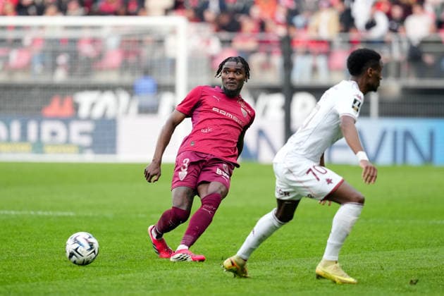 Stade Rennais FC v FC Metz - Ligue 1 McDonald s 2025 2026 03 Lilian BRASSIER (srfc) during the Ligue 1 McDonald s match between Rennes and Metz at Roazhon Park on March 22, 2026 in Rennes, France. Rennes France  Copyright: xFEPx 776348336
