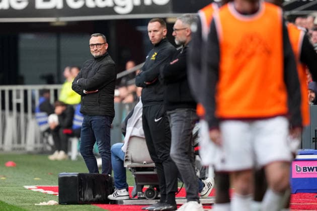 Stade Rennais FC v FC Metz - Ligue 1 McDonald s 2025 2026 Benoit TAVENOT (Entraineur Metz FCM) during the Ligue 1 McDonald s match between Rennes and Metz at Roazhon Park on March 22, 2026 in Rennes, France. Rennes France  Copyright: xFEPx 776348336