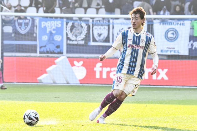 FOOTBALL : Paris FC vs Le Havre AC - Ligue 1 - JournÃ e 27 - 22 03 2026 Ayumu Seko (AC Le Havre) ParisFrance  Copyright: xBaptistexAutissierx