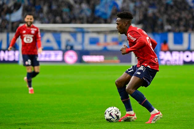 FOOTBALL : Olympique de Marseille VS LOSC - Ligue 1 McDonald s - 22 03 2026 FÃ lix Correia (LOSC) - Ligue 1 McDonald™s match between Olympique de Marseille and LOSC on March 22, 2026 at the Orange Velodrome Stadium in Marseille. MarseilleFrance  Copyright: xWilliamxCannarellax