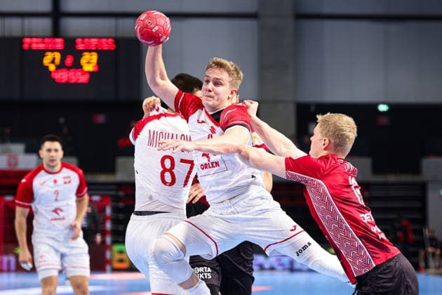 2026.03.22 Ostrow Wielkopolski pilka reczna II Runda Eliminacji Mistrzostwa Swiata 2027 Polska - Lotwa N z Foto Pawel Andrachiewicz PressFocus 2026.03.22 Ostrow Wielkopolski Handball - Qualification Europe Phase 2 IHF Men World Handball Championship 2027 Poland - Latvia Credit: Pawel Andrachiewicz PressFocus NEWSPIX.PL --- newspix.pl 
