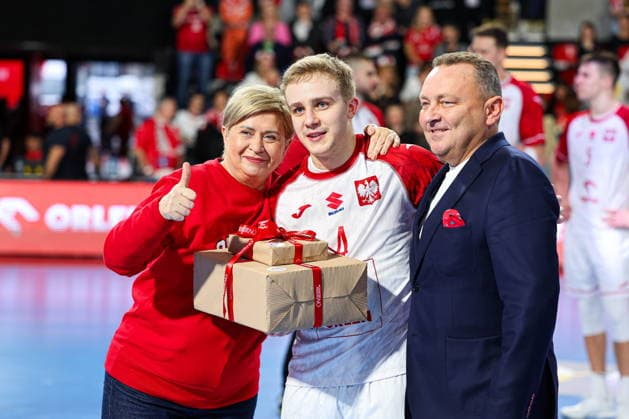 2026.03.22 Ostrow Wielkopolski pilka reczna II Runda Eliminacji Mistrzostwa Swiata 2027 Polska - Lotwa N z Piotr Jedraszczyk Foto Pawel Andrachiewicz PressFocus 2026.03.22 Ostrow Wielkopolski Handball - Qualification Europe Phase 2 IHF Men World Handball Championship 2027 Poland - Latvia Piotr Jedraszczyk Credit: Pawel Andrachiewicz PressFocus NEWSPIX.PL --- newspix.pl 