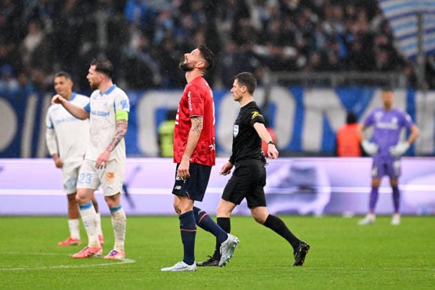 Olympique de Marseille v Lille OSC - Ligue 1 McDonald s 2025 2026 09 Olivier GIROUD (losc) during the Ligue 1 McDonald s match between Marseille and Lille at Stade Velodrome on March 22, 2026 in Marseille, France. Marseille France  Copyright: xFEPx 776348334