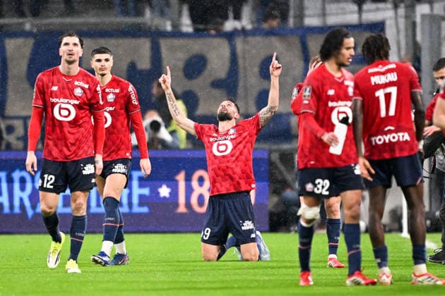 Olympique de Marseille v Lille OSC - Ligue 1 McDonald s 2025 2026 09 Olivier GIROUD (losc) during the Ligue 1 McDonald s match between Marseille and Lille at Stade Velodrome on March 22, 2026 in Marseille, France. Marseille France  Copyright: xFEPx 776348334