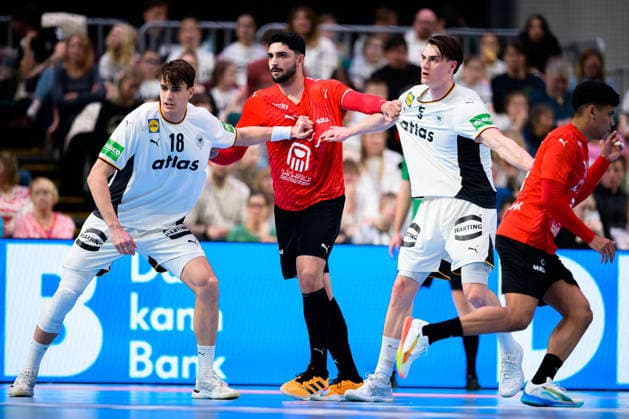 Bremen: Handball Länderspiel - Deutschland - Ägypten Bremen ÖVB Arena Deutschland